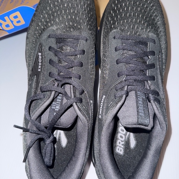 Brooks running shoes men size 12 all black - Picture 5 of 5